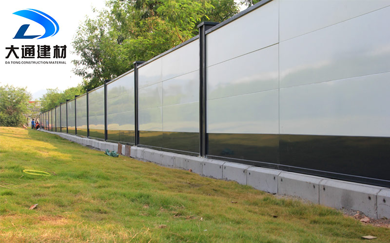 深圳市政圍擋，市政施工圍擋安裝現(xiàn)場效果圖