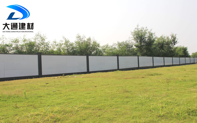 深圳市政圍擋，市政施工圍擋安裝現(xiàn)場效果圖